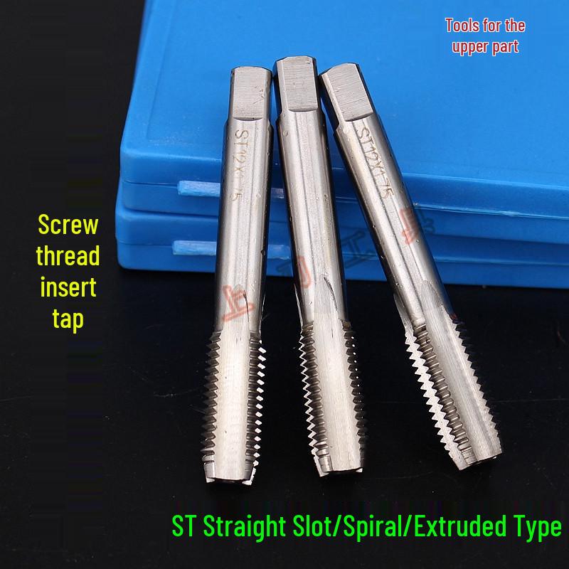 Steel Wire Thread Insert Taps: ST Straight Tap for Sizes 2-22