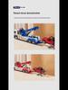 Jiadu Large Alloy Double Hook Tow Truck Rescue Model Crane Toy