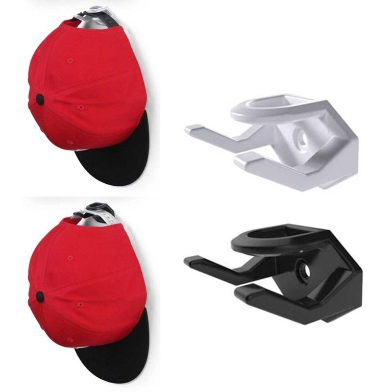 1pc/8pcs Hat Rack Wall Hat Hook for Baseball Caps Upgraded Adhesive Hat Holder