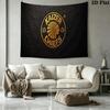 Kaizer Chiefs Wall Tapestry Aesthetic Wall Hanging Printed Fabric Blanket Decorative Tapestries for Bedroom Living Room Home Decor