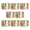 Campione Crema Contorno Occhi Rassodante Scultorea 4D CPB, Crema Contorno Occhi Anti-Età, Idratazione Riduce le Linee Sottili Cura Occhi, Set da 8 Scatole da 2ml