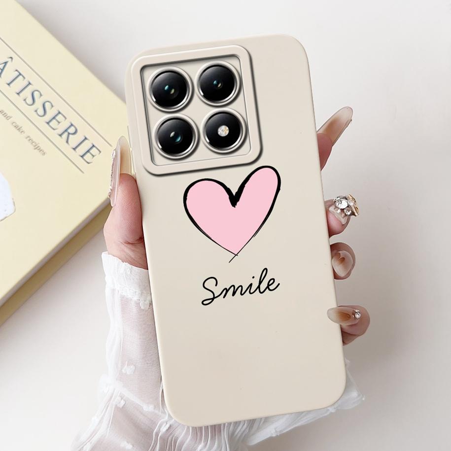 For Xiaomi 14T Pro Case For Xiaomi 14T Phone Case Cute Panda Rabbit Luxury TPU Protective Skin Cover For Xiaomi Mi 14T Pro Coque