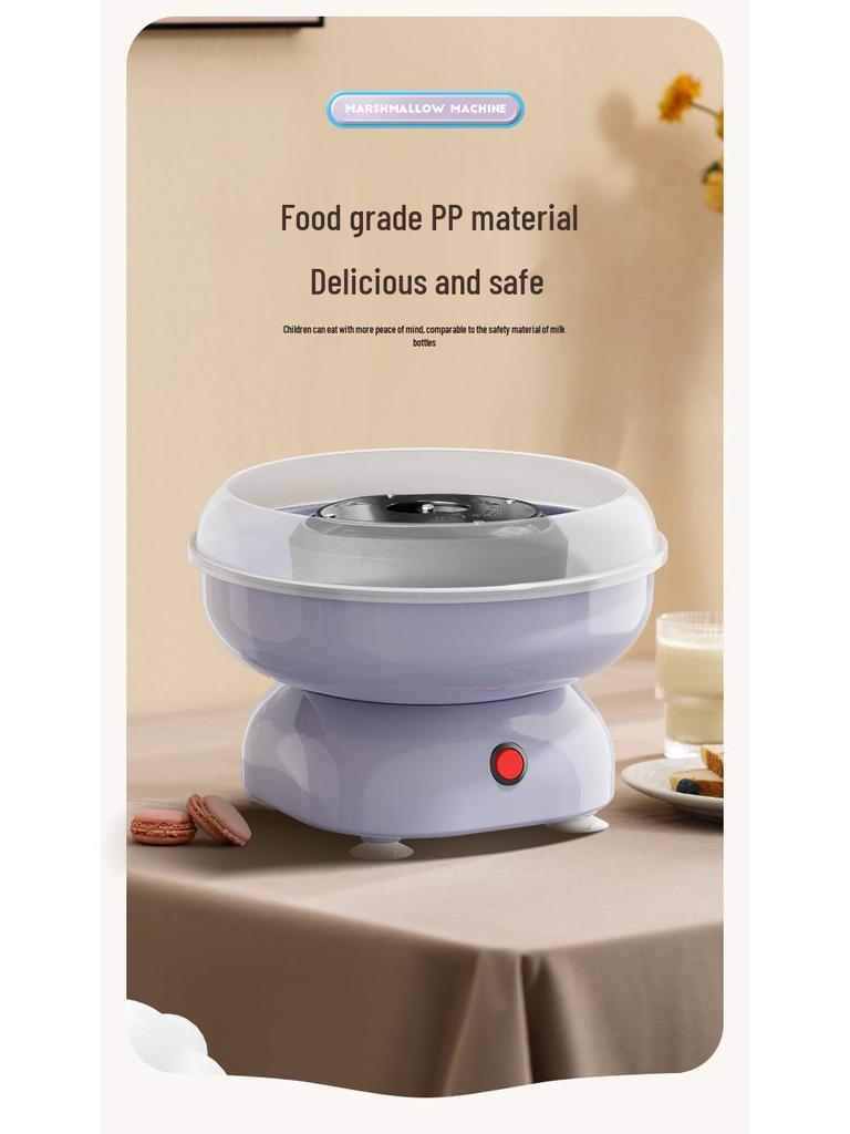 Automatický elektrický mini stroj na cukrovou vatu pro domácnost - Zábava pro děti