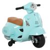 Electric Children's Motorcycle Vespa, Electric Motorcycle with LED Light, Sound, Children's Electric Motorcycle for Children Aged 18-36 Months, Green