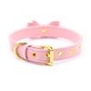 Bell Bow Tie PU Leather Necklace for Women Sex Slave Bdsm Bondage Collar Sexy Toys for Couples Sex