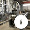 Double Wheel Quiet Bearing Pulley With Safety Lock U Grooves Bearing Pulley For Warehouse And Home Use
