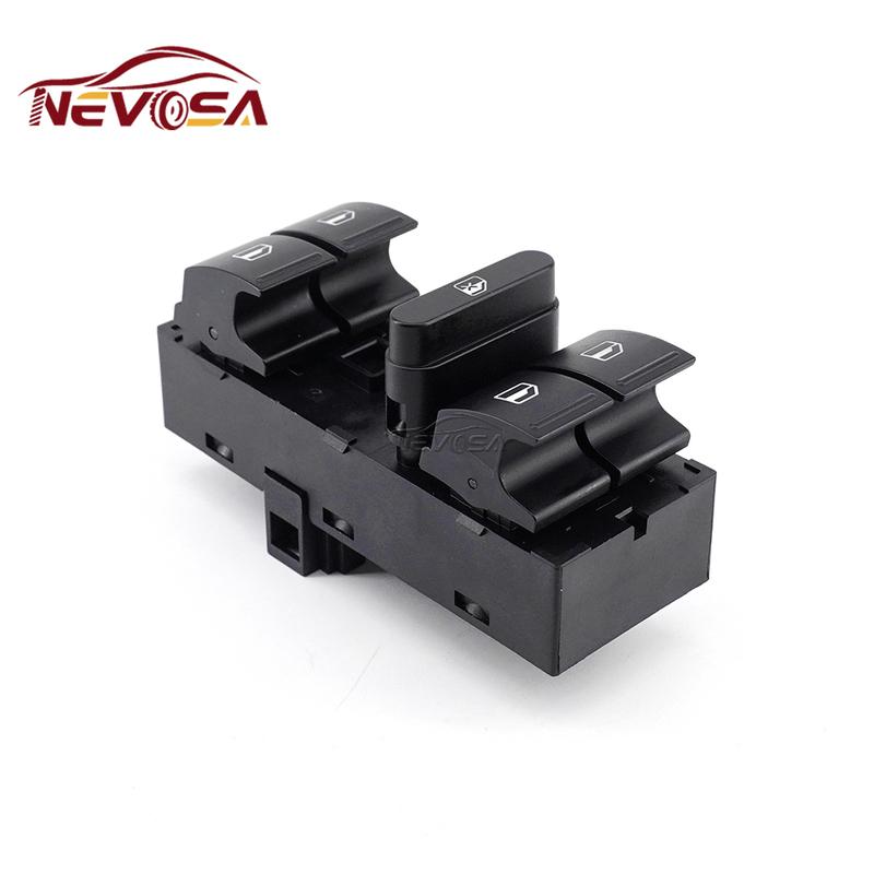 6RD959857B For Volkswagen Polo 2011-2013 Power Window Control Switch 6RD 959 857 B  Window Switch Regulator Button Car Parts