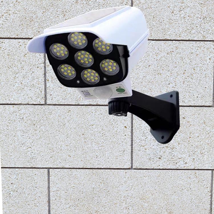 Smart Solar-Powered Outdoor Garden Lights with Motion Detection and Camera Design