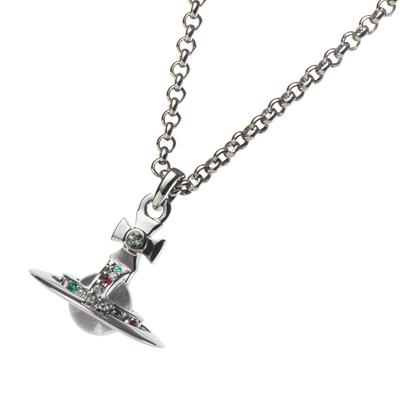 Vivienne Westwood Halskæde 63020098 S001 Ny Petit Orb Gunmetal [Vare]