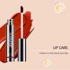 Zephoco Nude Brown Peel-off Lip Tint: Hydrating, Non-stick, Long-lasting, High-shine Lip Glaze