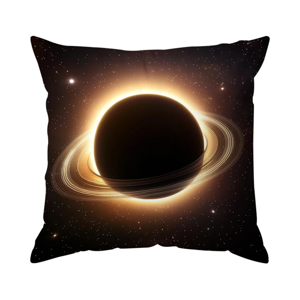 Space Planet Cushions Pillowcase Polyester Cushion Cover Throw Pillow Pillowcover Home Car Sofa Decor