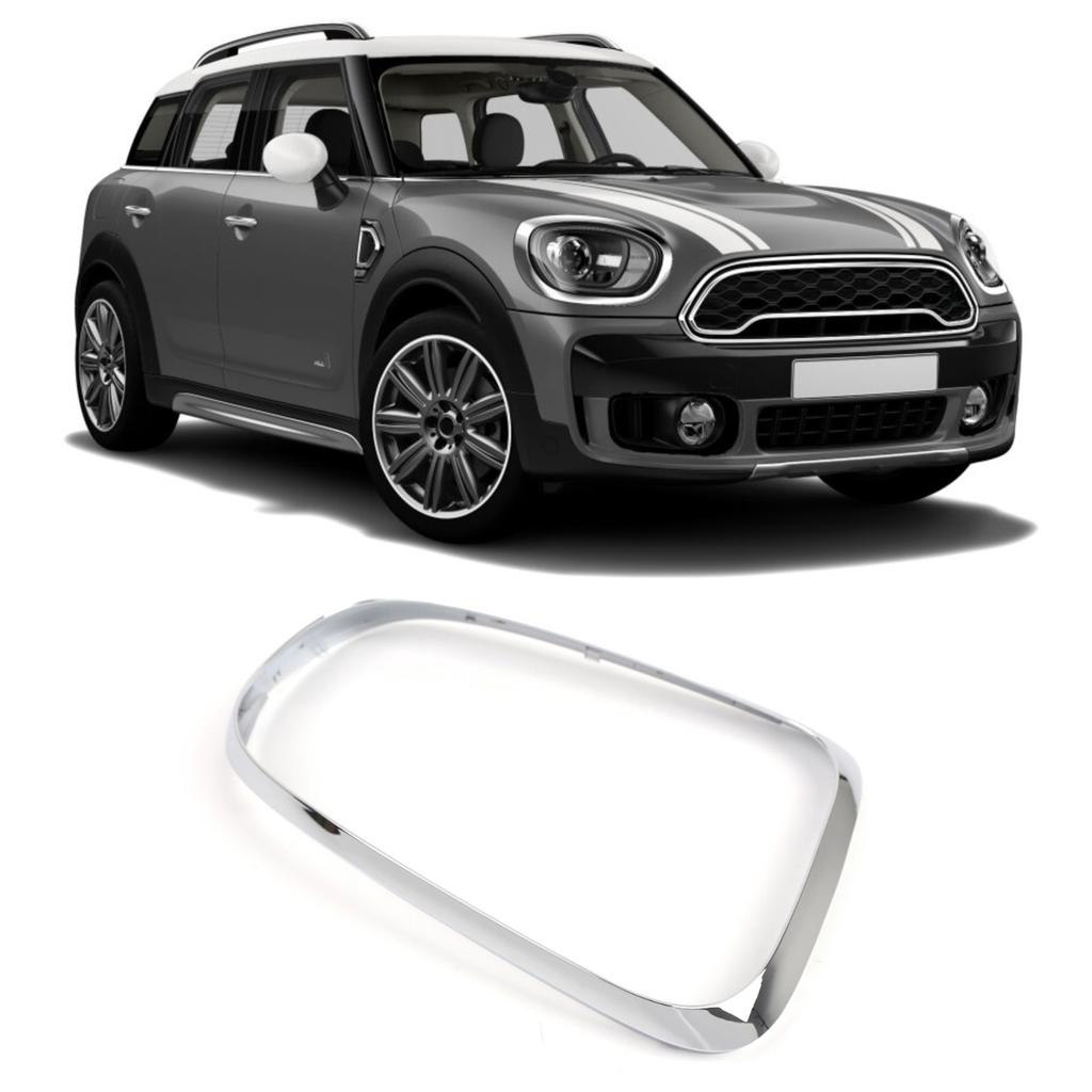 Chrome Tail Light Trim, Decorative Frame Cover Bezel Replacement for BMW Mini Cooper Countryman F60