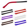 20pcs Soft Silicone Anti Slip Eyeglasses Glasses Temple Tips Accessories Optical Frame Temples Square Hole ST038
