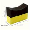 2pcs/set Auto Wheels Brush Sponge Tools Tire Hub Cleaning Dressing Waxing Polishing Household Cleaning Sponge Brushes