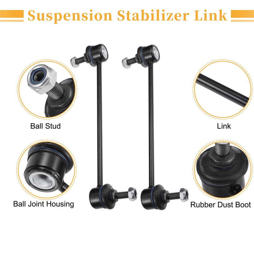 UXCELL 2pcs Front Stabilizer Sway Bar Link for BMW 524td 1985-1986 No.31351134582