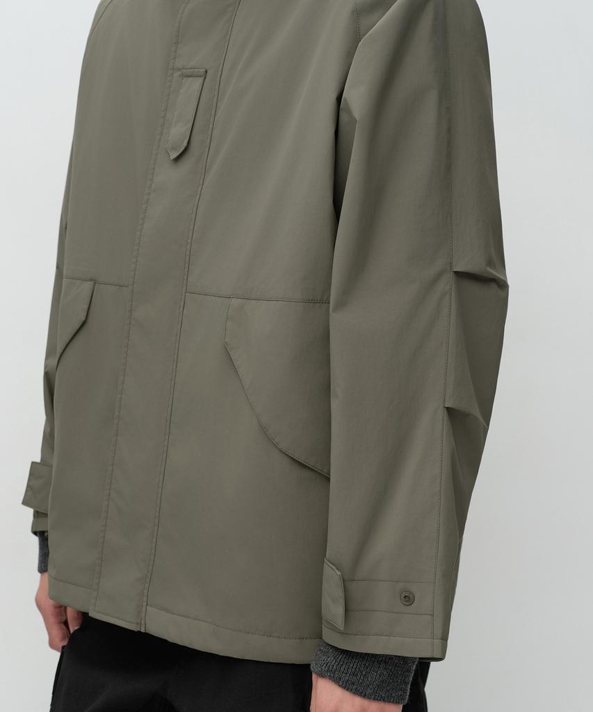 MUSINSA STANDARD Oversized Hooded Shell Parka [Olive]