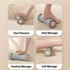 Foot Massage Roller Ergonomic Yoga Plantar Foot Roller Multifunctional Reflexology Foot Massager for Deep Tissue Muscle Massage
