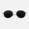 Keulligkeullag Koa (4 Colors) Round Metal-Frame Sunglasses
