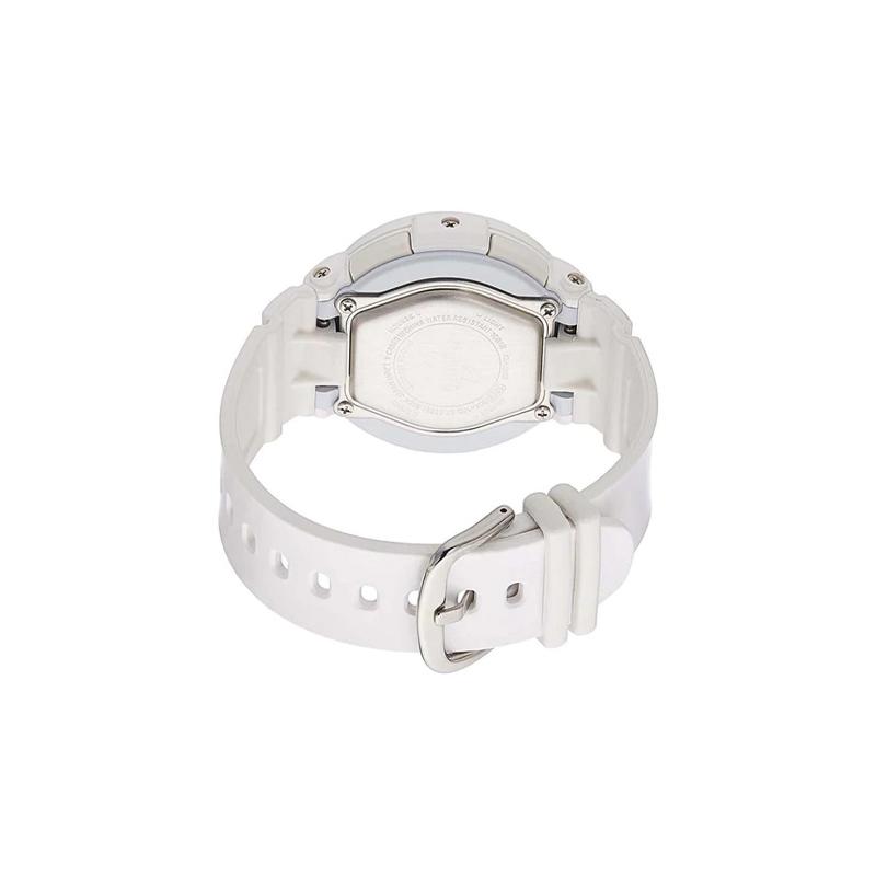 Casio CASIOBABY-G100 Meters Waterproof Quartz Movement Resin Strap Japanese and Korean Watch Women's Watch White Dial BGA-170-7B2