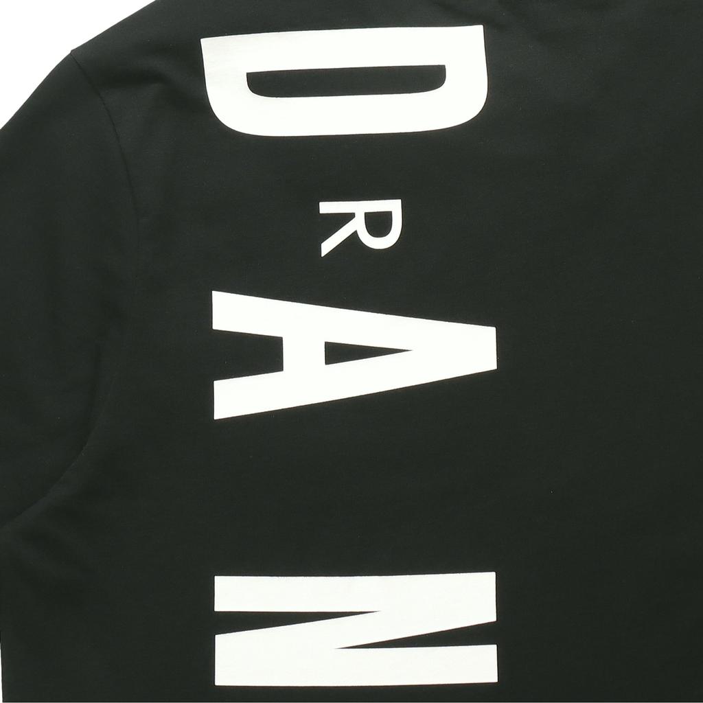 Air Jordan Alphabet Sports Round Neck Short Sleeve T-Shirt Men's Black Gift for Him CZ8403-010
