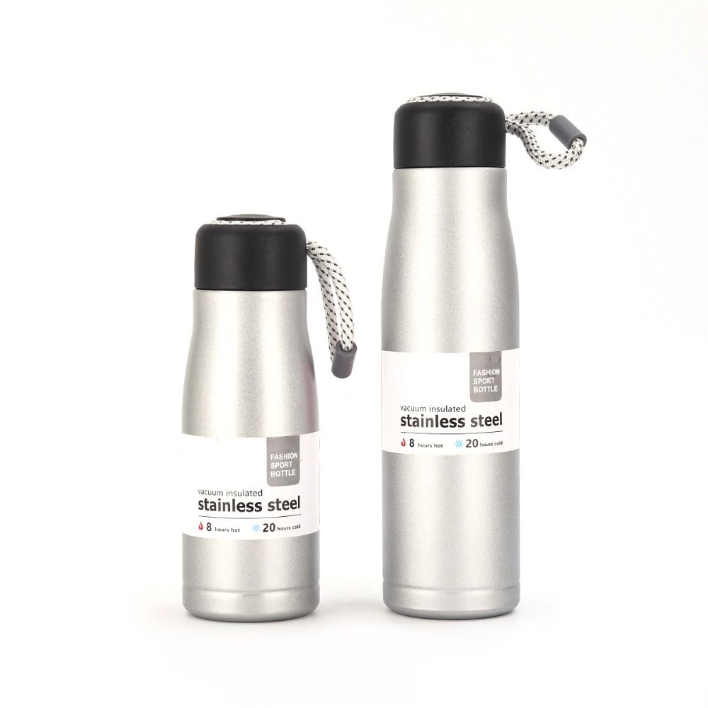 Stainless Steel Thermal Water Bottle 420/550ml Sports Water Bottle Vacuum Flask  Mountaineering