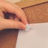 100Pcs Creative Round Head Nail DIY Board Thumbtack Transparent Push Pins  Office School Suppl