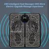 Electric Ems Foot Massager Pad USB Charging Portable Feet Acupoints Massage Mat for Muscle Stimulation