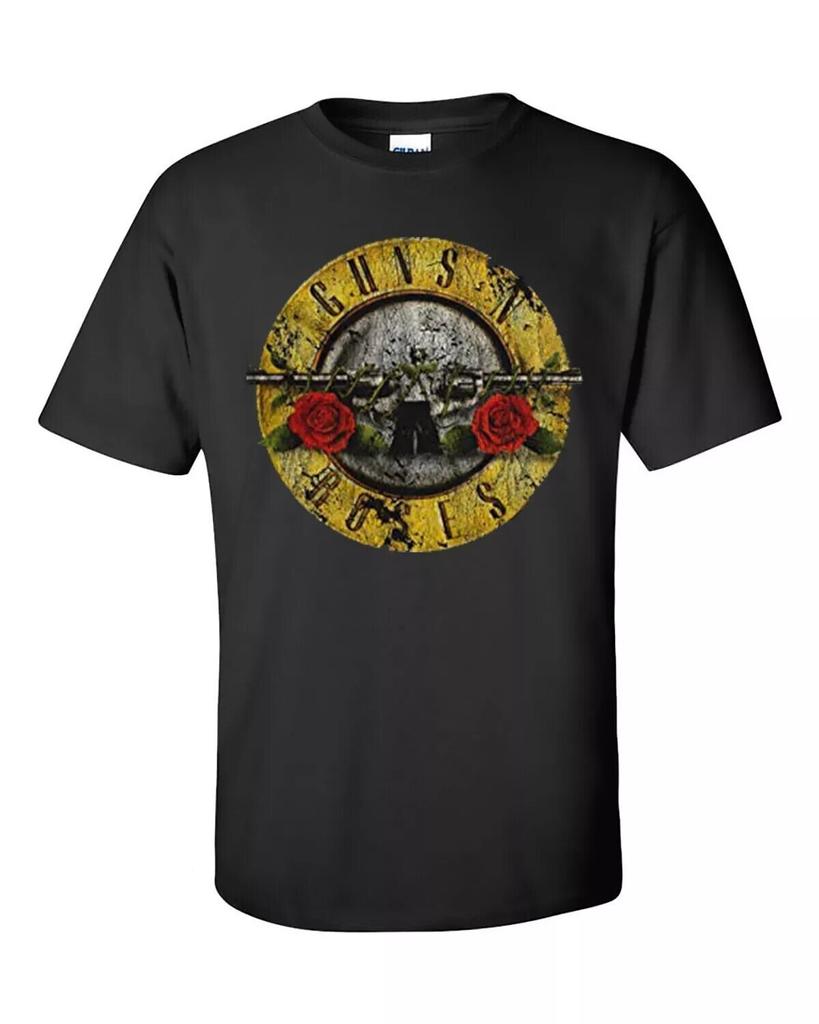 HOT Guns N' Roses T-Shirt Rock Band Logo Cool T-shirt Size S-5XL