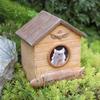 Memorial Urns for Pet Cremation Ashes Box Ashes Container Pet Memory Keepsakes Resin Cats Cremation Box for Small Animal