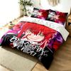 Chainsaw Man 3pc Duvet Cover Set Simple Modern Bedding Set Wrinkle Resistant Soft Fabric All Season Use a perfect gift