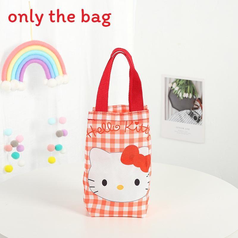 

Hello Kitty Cinnamoroll My Melody Pattern Cup Umbrella Canvas Storage Bag For Travel Home Use Kt Check,Small