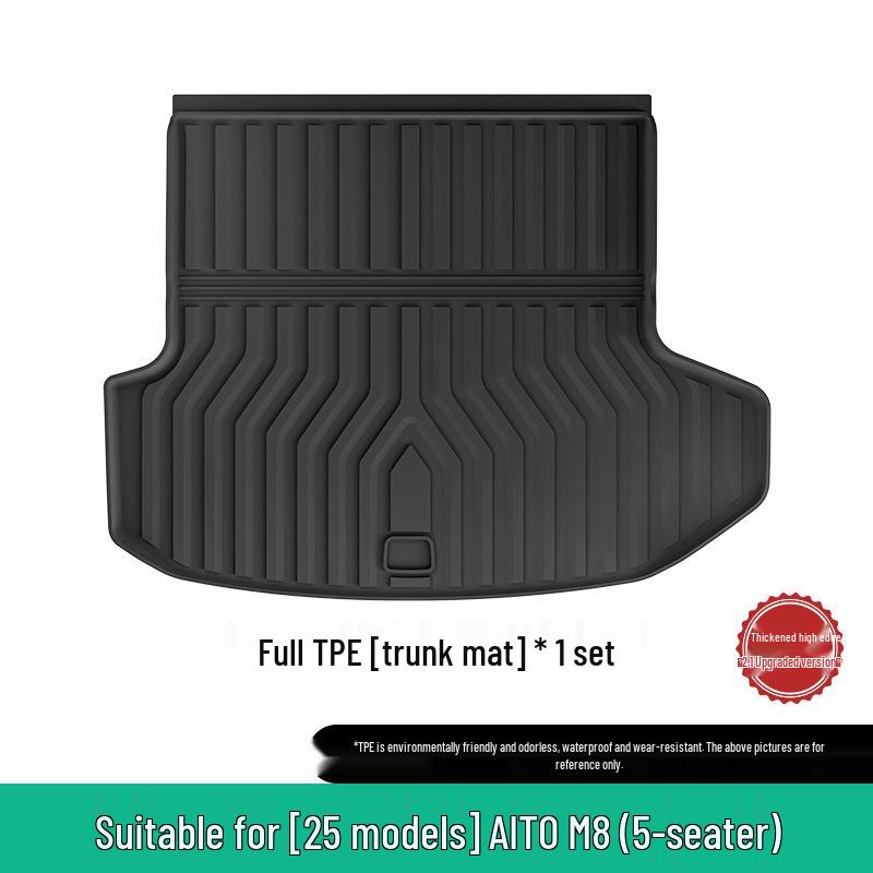 AITO M8 TPE Mats: Floor, Seat Back, Trunk for 25 Models