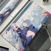 Cute Anime Girl XXL Desk Mat Genshin Impact Kamisato Ayaka Mouse Pad Gaming Keyboard Mousepad PC Accessories HD E-Sports Playpad