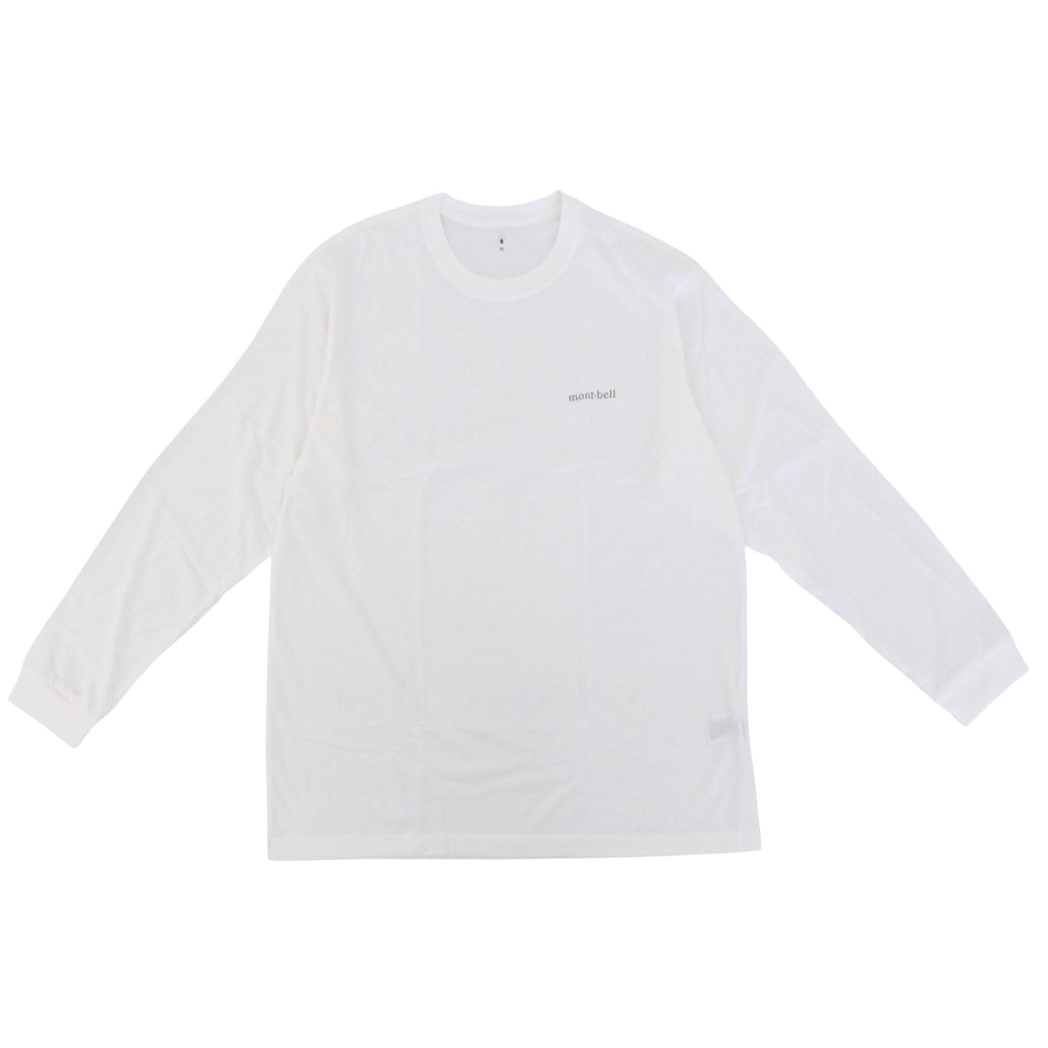 mont-bell wickron long sleeve t-shirt men s uv protection xl white