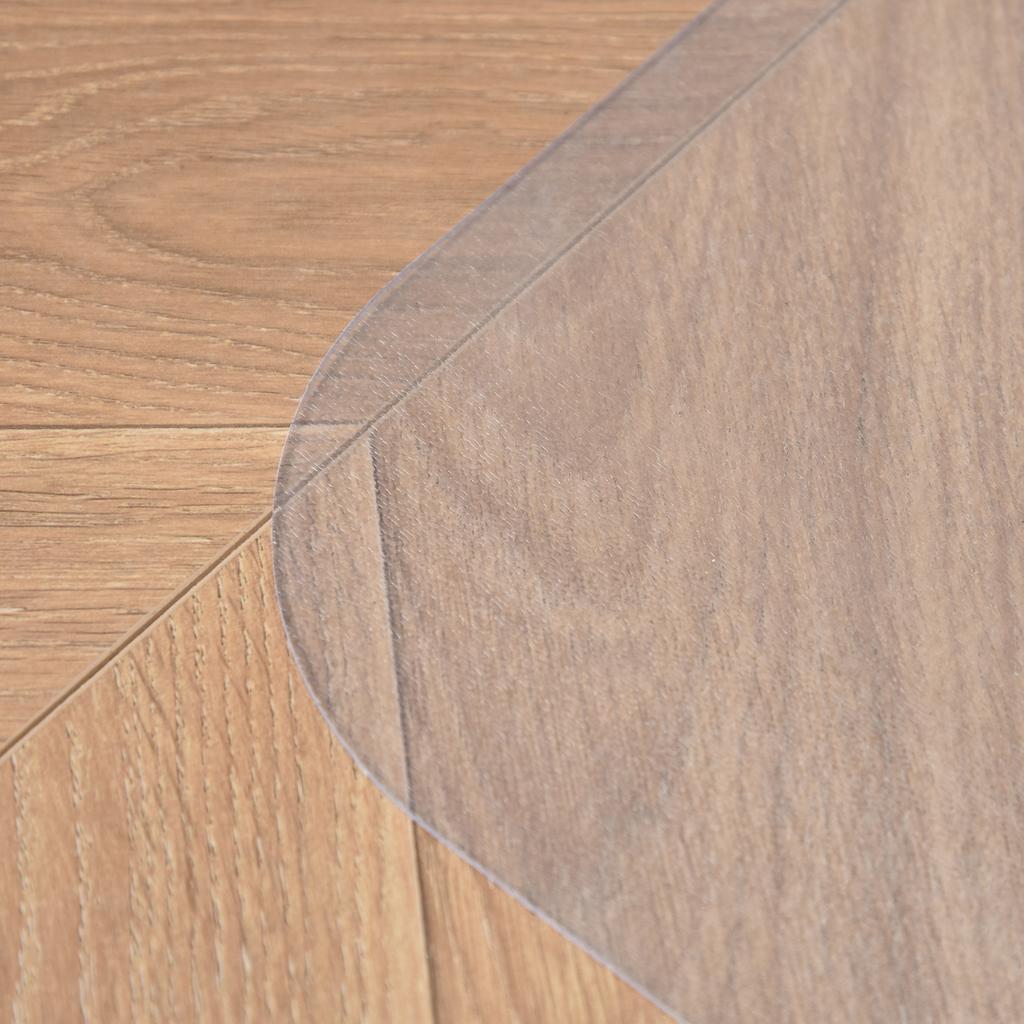 Chair Mat for Hard Floors, 90 X 120 Cm Non-Slip Transparent Floor Mats for Wood/Tile Protection, Office & Home