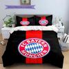 FC Bayern Munchen Pattern Bedding,Quilt Set Quilt Cover Pillowcase Home Birthday Gift(1 * duvet cover + 2 * pillowcase, without core)