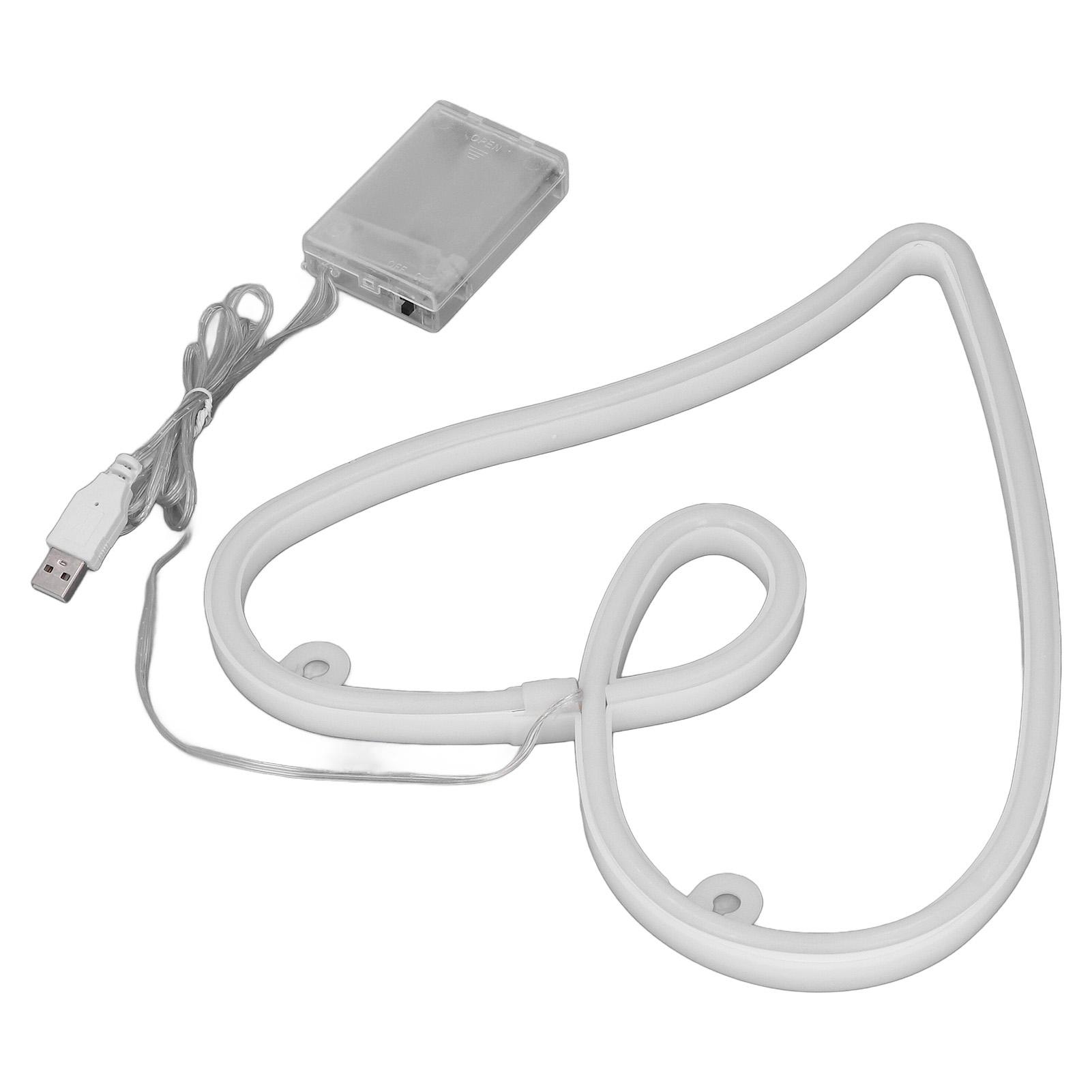 

Heart Neon Light Dual Power Supply Retro IP45 Waterproof LED Neon Lamp for Living Room Valentine s Day Party Bar Decor