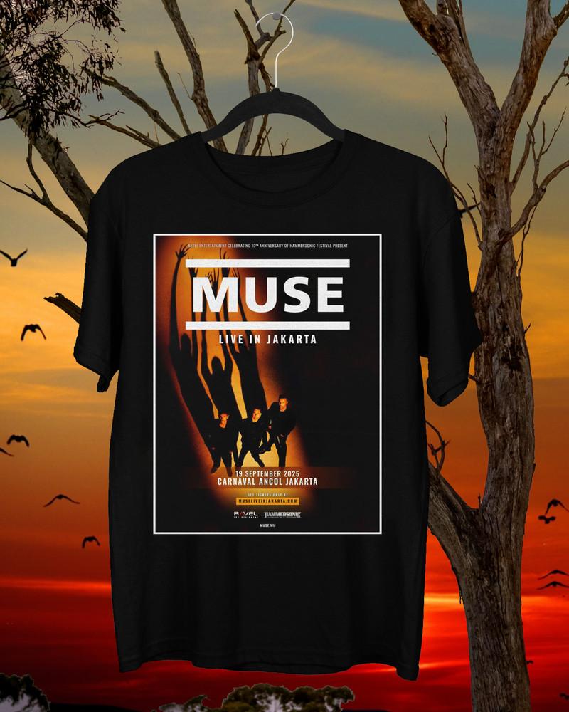 

New Muse Band Tour 2025 Gift For Fan S to 5XL Unisex T-shirt MD837 Unisex T-Shirt XXL