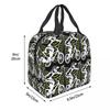 Bmx Bekleidung Retro Bmx Fahrrad Old School Aufnäher Isolierte Lunchtasche für Kinder Schul-Kühltasche Thermische Lebensmittelbox Tragetaschen Lunchboxen