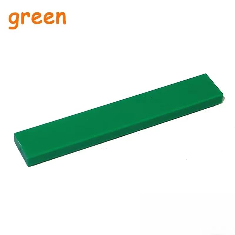 

30/50PCS 1x6 Bricks 6636 Size 1*6 Flat Tile Smooth MOC Assemble Particles Constructing Blocks DO-IT-YOURSELF Learning- 30pcs зелёный