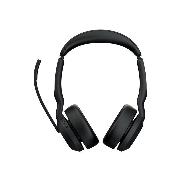 Casque - Bluetooth - sans fil - USB-C - Jabra - Jabra Evolve2 55 MS Stéréo - casque - avec support de charge