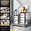 Durable Kitchen Cutlery Organiser 304Stainless Steel Tableware Storage Organizer  Kitchen