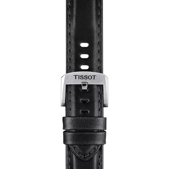 [Tissot] Black Leather Strap Lug 20mm T852.046.834