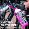 Muc-Off Nano Tech Bike Cleaner, 1L, Dedicated Bicycle Cleaner with Nanotechnology for Deep Cleaning. Eco-Friendly, Made in the UK. [Official Japanese