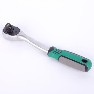 Quick Release Ratchet Wrench Featuring 72 Tooth Reversible Ratchet Drive for 1/4 Inch 3/8 Inch 1/2 Inch Socket Size Applications
