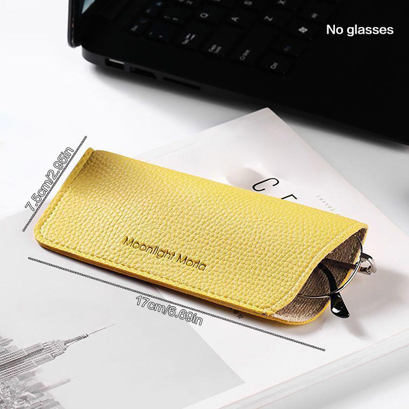 

Портативный чехол Мягкий защитный чехол Обложка Сумка для очков Чехол для солнцезащитных очков Коробка Мешочек для очков для чтения Защита для очков Искусственная кожа