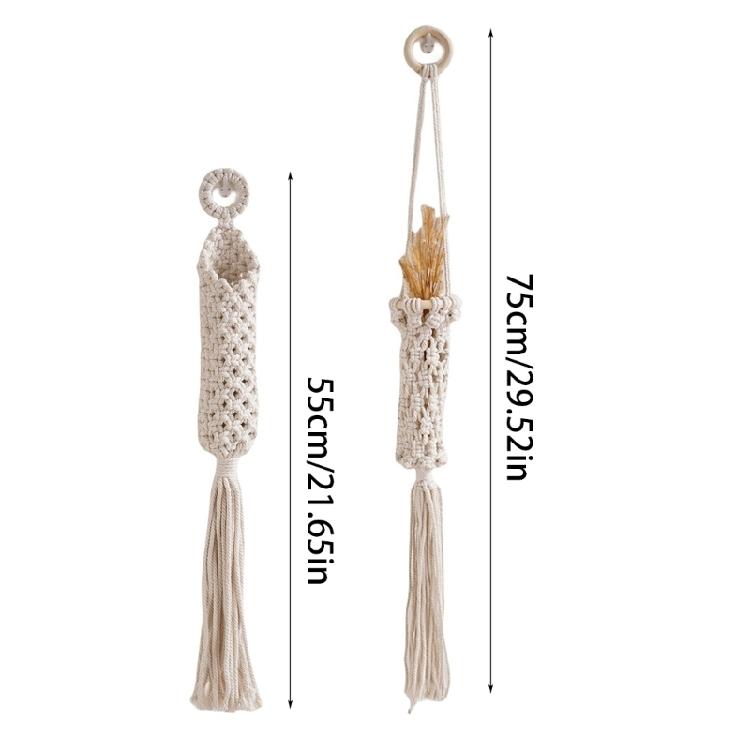 Plant Hanger Indoor Hanging Plant Basket Decorative Flower Holder Stand