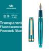 Jinhao 82 Fountain Pen Gold Trim Acrylic Barrel Fine Nib for Writing Calligraphy Signature School Office Supplies Stationery