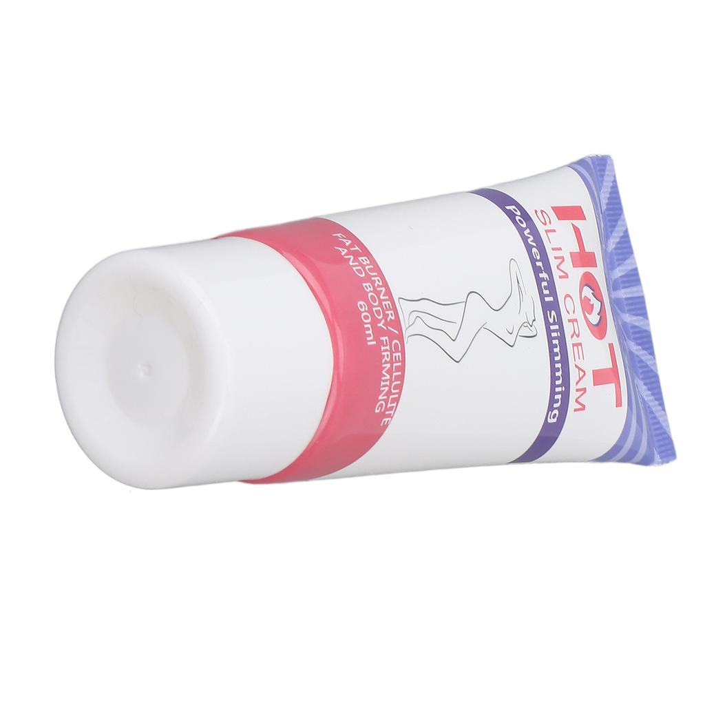 Body Slimming Cream Moisturizing Nourishing Fat Burning Massage Cream for Arm Waist Hips Thigh 60ml