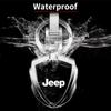 3D Metall Auto Schlüsselanhänger Schlüsselanhänger Ring Schlüsselhalter Styling Autozubehör Für Jeep Renegade Wrangler JK JL Grand Cherokee Compass Patriot usw.